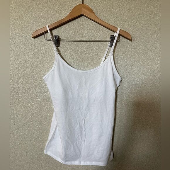 NWOT Maternity White Tanks Size S - Picture 1 of 9